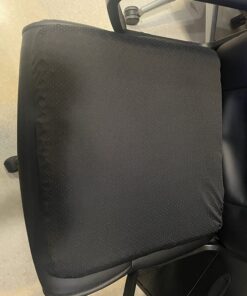 KYSMOTIC Gel Seat Cushion for Long Sitting (Super Large & Thick), Soft & Breathable, Gel Chair Cushion for Wheelchair, for Hip Pain, Gel Seat Cushion for Office Chair (1 Cushion+1 Cover) Black Cover+rose Red Cushion 32 810YBJ8RACL