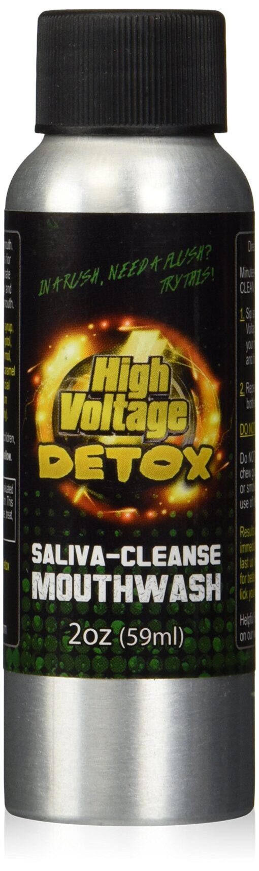 High Voltage Saliva Cleanse Detox Mouthwash - 2 oz.