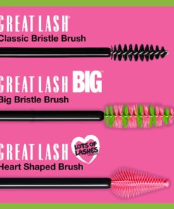 Maybelline Great Lash Washable Mascara, Volumizing Lash-Doubling Formula That Conditions As It Thickens, Blackest Black, 1 Count WASHABLE BLACKEST BLACK 0.43 Fl Oz (Pack of 1) 30 810Z dI2IeL