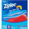 Ziploc Double Zipper Freezer Gallon Bags, Total: 152 Bags (4 X 38 Count) 31 810ZQbSqUDL
