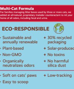 Naturally Fresh Cat Litter - Walnut-Based Quick-Clumping Kitty Litter, Unscented, Multi-Cat, 14 lb Multi-Cat Unscented 20 810ZpiBCeGL