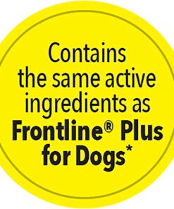 TevraPet FirstAct Plus Flea and Tick Topical for Dogs 45-88 Pounds, 3 Applicators 15 810a9zvA5L