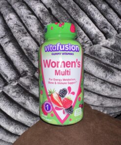 Vitafusion Womens Multivitamin Gummies, Berry Flavored Daily Vitamins for Women With Vitamins A, C, D, E, B-6 and B-12, America’s Number 1 Gummy Vitamin Brand, 75 Days Supply, 150 Count 40 810cWEwxy0L