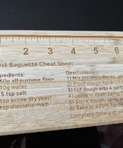 Premium Baguette Transfer Peel Oversized - A Beautiful Baguette Flipping Board by Saint Germain Bakery 18 810cp7G57ML