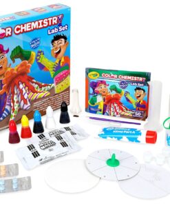 Crayola Color Chemistry Set (50 Experiments), Science Kit For Kids, STEM Toy for Kids, Holiday Gift for Teens, Ages 7, 8, 9, 10 31 810dUP4NvbL