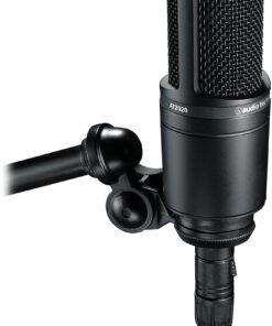 Audio-Technica AT2020 Condenser Studio Microphone Bundle with Studio Stand, Pop Filter and XLR Cable (4 Items) 10 810ePYqNIoL