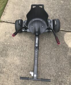 Hiboy HC-01 Hoverboard Kart Seat Attachment Accessory for 6.5" 8" 10" Two Wheel Self Balancing Scooter Black 33 810fEHNRUwL