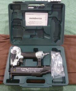 Metabo HPT Brad Nailer Kit | Pro Preferred Brand of Pneumatic Nailers | 18 Gauge | Accepts 5/8 to 2-Inch Brad Nails | Ideal for Trim Work, Furniture Building & Other Finish Applications | NT50AE2 NT50AE2 Only 36 810fQhhfdXL