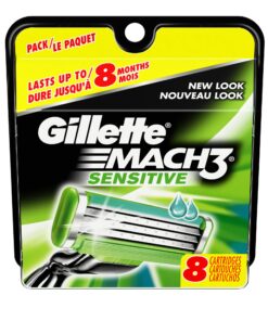 Gillette Mach3 Power Men's Razor Blade Refills, Sensitive, 8 Count (packaging may vary) 16 810guDlrDlL