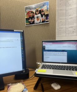 Monitor Stand Riser, Monitor Riser, Laptop Stand for Desk, Laptop Riser, Desk Organizer for Monitor, Laptop Shelf w/Vented for Screen, Computer Stand for Laptop, PC, Printer, for Home & Office Black 35 810hZiwNS6L