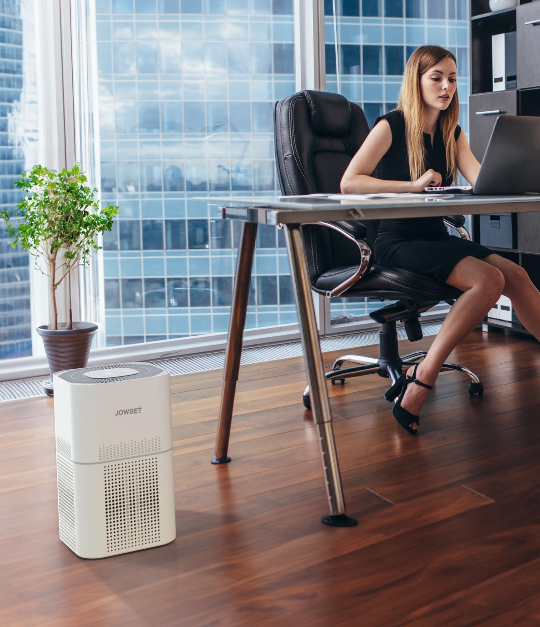 Air Purifiers for Home Large Room up to 1290 Ft², JOWSET H13 True HEPA Filter, Air Purifier for Bedroom with Air Quality Sensor, Quiet Air Cleaners for Home, Allergies, Pet Odor, Dust, Wildfire, Smoke AP303 9 Air Purifiers for Home Large Room up to 1290 Ft², JOWSET H13 True HEPA Filter, Air Purifier for Bedroom with Air Quality Sensor, Quiet Air Cleaners for Home, Allergies, Pet Odor, Dust, Wildfire, Smoke AP303 - Image 9