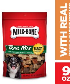 Milk-Bone Trail Mix With Real Beef & Sweet Potato Dog Treats, 9-Ounce (Pack of 3) 8 810j LZXHyL