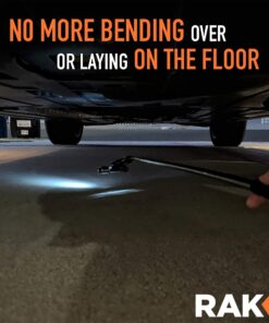 RAK Magnetic Pickup Tool - Christmas Gifts for Men - Telescoping Magnet Pickup Tool with Bright LED Lights and Extendable Neck - Cool Gadgets Gifts Stocking Stuffer Gifts for Men 28 810jKffonpL