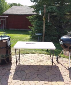 Pit Barrel Cooker Classic Package - 18.5 Inch Drum Smoker | Porcelain Coated Steel BBQ Grill | Includes 8 Hooks, 2 Hanging Rods, Grill Grate and More 56 810jybRsDYL