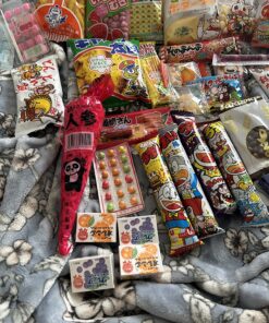 Assorted Japanese Junk Food Snack "Dagashi" Economical 34 Packs of 27 Types Assorted 34 Piece Set 37 810kV9aVCML