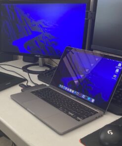 USB C Hub Adapter MacBook - UtechSmart 7 in 2 MacBook Pro/Air Accessories Multiport Adapter with Thunderbolt 3 Port, 100W PD 4K@30Hz, 40Gbps 4K HDMI, 3*USB3.0 Data Port SD and MicroSD Card Reader 40 810kamKzVL