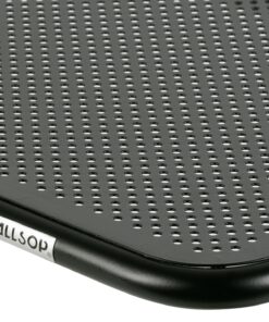 Allsop Large Metal Art Monitor Stand, 18-Inch wide platform holds 50 lbs with keyboard storage space - Black (30336) Large Monitor Stand 31 810l wHt86L