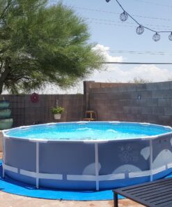 Intex 12ft X 30in Prism Frame Pool Set with Filter Pump 20 810mIpGxVJL