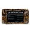 Sheanefit Raw African Black Soap Bar - For All Skin Types - Face, Body, Hair Soap Bulk Bars (1 Pound) 1 Pound (Pack of 1) 25 810nqLZgzIS