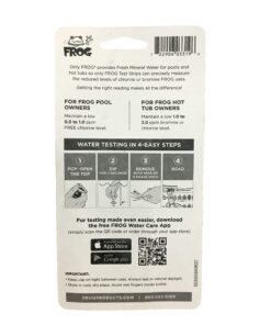 Alternative view of FROG Test Strips for Pools and Hot Tubs, Quick and Easy Pool and Hot Tub Test Strips, Designed to use with FROG Water Care Products