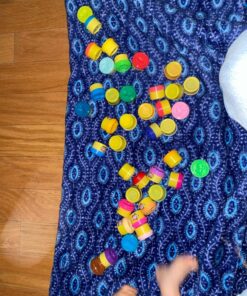 KIDDY DOUGH 40 Pack of Birthday Party Favors Bulk Dough & Clay Pack - Includes Molded Animal Shaped Lids + 40 Shapes & Numbers Dough Tools - Holiday Edition - (1oz Tubs - 40oz Total), Multi Color 25 810pC77642L 1