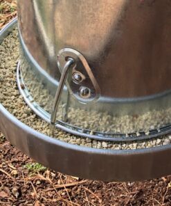 Harris Farms 1000293 Galvanized Hanging Poultry Feeder, 15 lbs, Metal 15 lb 29 810qvPbZx6L