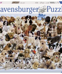 Alternative view of Ravensburger Dogs Galore - 1000 Piece Jigsaw Puzzle for Adults – Every piece is unique, Softclick technology Means Pieces Fit Together Perfectly