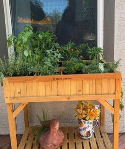 VegTrug 8 Pocket Herb Garden Brown 60 810rpH9FoHL