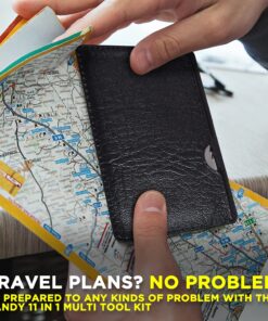 Ultimate 11-in-1 Survival Credit Card Multitool By GUARDMAN – Stocking Stuffer Christmas Gift - Multipurpose Tactical Wallet Tool With Bottle Opener, Survival Knife Gifts For Men Birthday Dad 1 27 810sH5JrrjL