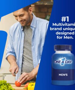 One A Day Men’s Pro Edge Multivitamin, Supplement with Vitamin A, Vitamin C, Vitamin D, Vitamin E and Zinc for Immune Health Support* and Magnesium for Healthy Muscle Function, Tablet 50 Count 50 Count (Pack of 1) Supplement Tablet 22 810sQ4WIsQL