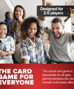 Gyrating Hamsters Card Game: Family-Friendly Strategic Card Game for Adults & Teens – 2 to 5 Player Party Card Game 11 810t7RcSsEL