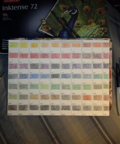 Derwent Coloured Pencils, Inktense Ink Pencils, Drawing, Art, Metal Tin, 72 Count (2301843) (Packaging May Vary) 62 810tFcP5V1L