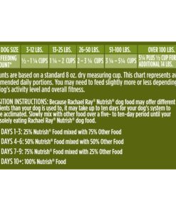 Rachael Ray Nutrish Dish Premium Natural Dry Dog Food, Chicken & Brown Rice Recipe with Veggies & Fruit, 3.75 Pounds 3.75 Pound (Pack of 1) 28 810uO3rB43L