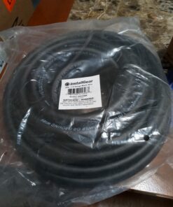 InstallGear 1/0 Gauge Wire (25ft) Copper Clad Aluminum CAA - Primary Automotive Wire, Car Amplifier Power & Ground Cable, Battery Cable, Car Audio Speaker Stereo, RV Trailer Wiring Welding Cable 1/0ga 25ft - Black 24 810vfDKyTdL