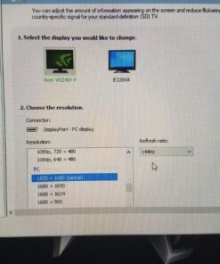 Amazon Basics DisplayPort 1.2 Cable, 21.6Gbps High-Speed, 4K@60Hz, 2K@165Hz, Gold-Plated Plugs, 6 Foot, Black 6 Feet 15 810yty8hxL