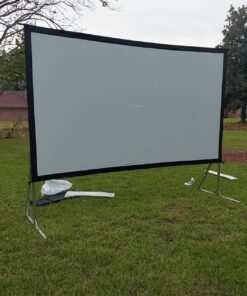 Elite Screens Yard Master 2, 135-INCH Outdoor Projector Screen with Stand 16:9, 8K 4K Ultra HD Fast Fold Portable Movie Screen Foldable Easy Snap On Cinema Theater, OMS135H2 16:9 Aspect Ratio Front Projection 39 810yxy813XL