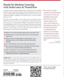 Alternative view of Hands-On Machine Learning with Scikit-Learn and TensorFlow: Concepts, Tools, and Techniques to Build Intelligent Systems