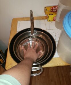 Cuisinart 722-36H Chef's Classic 14-Inch Helper Handle Skillet, Stainless Steel 16 810zqqWQT2L