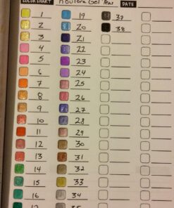Alternative view of Color Charts: A collection of coloring resources for colorists and artists