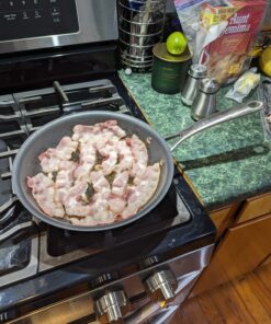 Martha Stewart Bosworth 10 Piece Hard Anodized Nonstick Aluminum Cookware Set - Black 25 8117MKWuJ2L