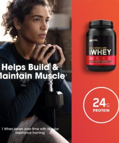 Optimum Nutrition Gold Standard 100% Whey Protein Powder, Double Rich Chocolate, 2 Pound (Packaging May Vary) 2 Pound (Pack of 1) 27 8117nfJleHL