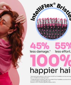 Wet Brush Detangling Brush, Original Detangler Brush (Pink) - Wet & Dry Tangle-Free Hair Brush for Women & Men - No Tangle Soft & Flexible Bristles for Straight, Curly, & Thick Hair 26 8117y4JzGhL