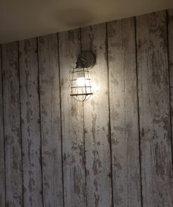 Design House 519702 Ajax 1 Light Wall Light, Galvanized Steel Finish 1 Count (Pack of 1) 34 81180IV7i5L