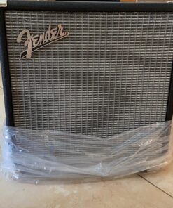 Fender Rumble 25 V3 Bass Amp for Bass Guitar, Bass Combo, 25 Watts, with 2-Year Warranty 8 Inch Speaker, with Overdrive Circuit and Mid-Scoop Contour Switch 25 watt Amp only 22 8119Fh80XTL