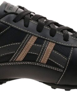 Skechers Men's Citywalk Malton Oxford Sneaker 10 Black 19 8119ihKdeDL