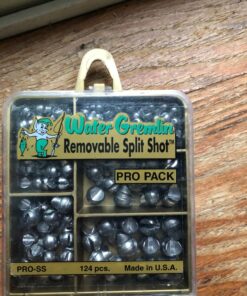 Removable Split Shot pro Pack, 48ea/bb, 36ea/3/0, 16ea/7, 12ea/5, 12ea/4, Multi 19 8119wMjnsFL