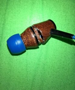 Symphonized XTC Premium Genuine Wood in-Ear Noise-isolating Headphones with Microphone (Blue Nylon Cord) 12 811Dd0YyN7L