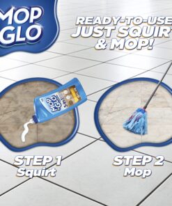 Mop & Glo Professional Multi-Surface Floor Cleaner, Fresh Citrus Scent, 64 Oz 64 Fl Oz (Pack of 1) 21 811DwgGUnzS