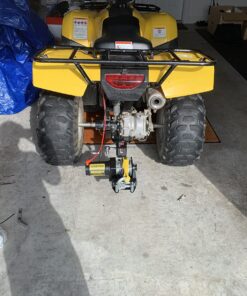 Champion Power Equipment-12003 ATV/UTV Winch Kit, 2000-lb. 2000 lb + ATV/UTV + Roller 69 811EXTJJRLL