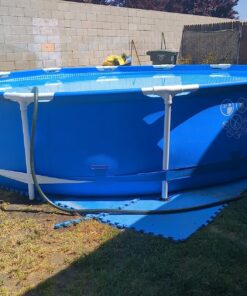 INTEX 28211EH 12ft x 30in Metal Frame Pool with Cartridge Filter Pump for Above-Ground Pool 31 811FGsv2BQL